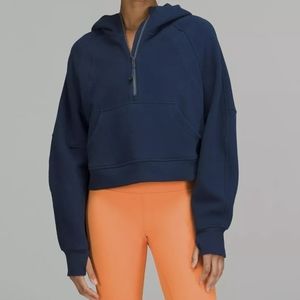 Scuba Oversized Half-Zip Hoodie M/L